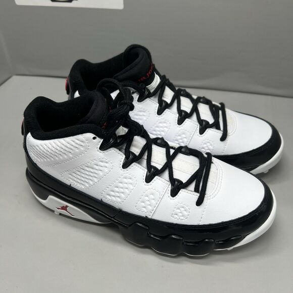 NIKE AIR JORDAN 9 GOLF White Black True Red FJ5934-100 Men Sz 6.5 Women Sz 8 NEW main image 7